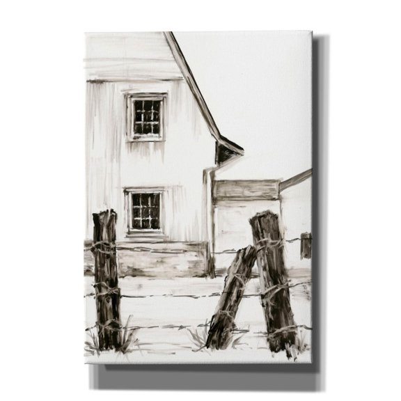 Epic Graffiti 'Rustic Barbed Wire 1' by Ethan Harper Canvas Wall Art, 18" x 26"