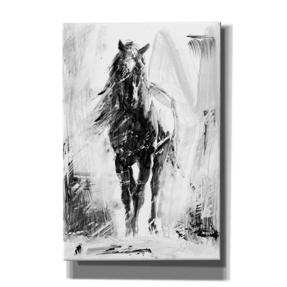 Epic Graffiti 'Rustic Stallion II' by Ethan Harper Canvas Wall Art, 40"x54"