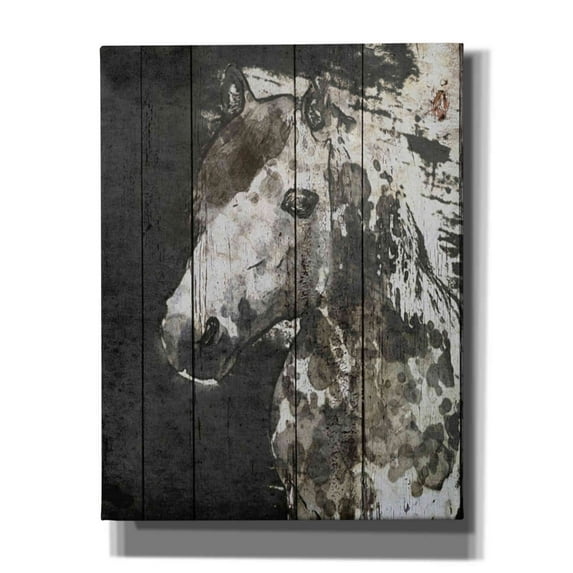 Epic Graffiti 'SPIRIT EYE Horse' by Irena Orlov, Canvas Wall Art, 26"x34"