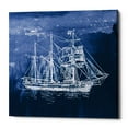 thumbnail image 1 of Epic Graffiti 'Sailing Ships III' by Wild Apple Portfolio, Canvas Wall Art, 18"x18", 1 of 2