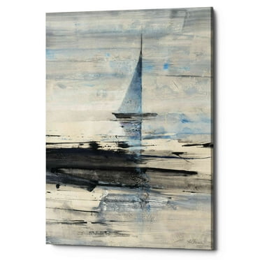 Epic Graffiti 'Sailing' by Albena Hristova, Canvas Wall Art, 26"x40"