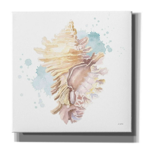 Epic Graffiti 'Salento Coast IV' by James Wiens, Canvas Wall Art, 18"x18"
