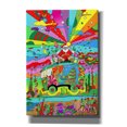 thumbnail image 1 of Epic Graffiti 'Santa Hippie Bus' by Howie Green, Canvas Wall Art, 18"x26", 1 of 2