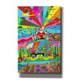 thumbnail image 1 of Epic Graffiti 'Santa Hippie Bus' by Howie Green, Canvas Wall Art, 26"x40", 1 of 8