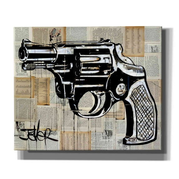 Epic Graffiti 'Saturday Night' by Loui Jover, Canvas Wall Art, 24"x20"