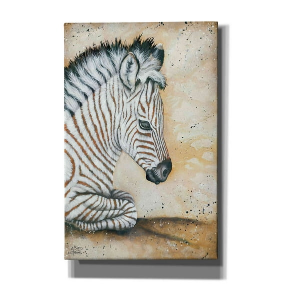 Epic Graffiti 'Savannah Baby' by Britt Hallowell, Canvas Wall Art, 26"x40"