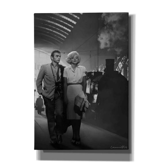 Epic Graffiti 'Saying Farewell' by Chris Consani, Canvas Wall Art, 18"x26"