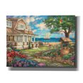 thumbnail image 1 of Epic Graffiti 'Sea Garden Cottage' by Chuck Pinson, Canvas Wall Art, 16"x12", 1 of 2