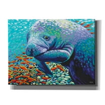 Epic Graffiti 'Sea Sweetheart II' by Carolee Vitaletti Canvas Wall Art, 18"x16"