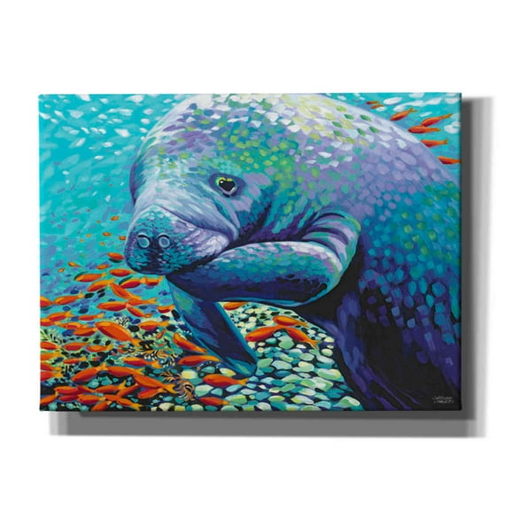 Epic Graffiti 'Sea Sweetheart II' by Carolee Vitaletti Canvas Wall Art, 18"x16"