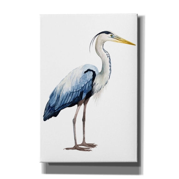 Epic Graffiti 'Seabird Heron II' by Grace Popp, Canvas Wall Art, 40"x60"