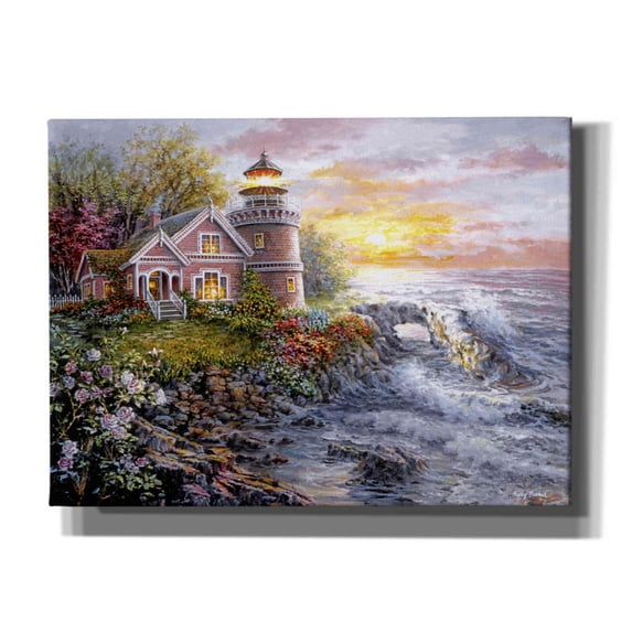 Epic Graffiti 'Seafarer's Vigilant Sentry' by Nicky Boehme, Canvas Wall Art, 54"x40"