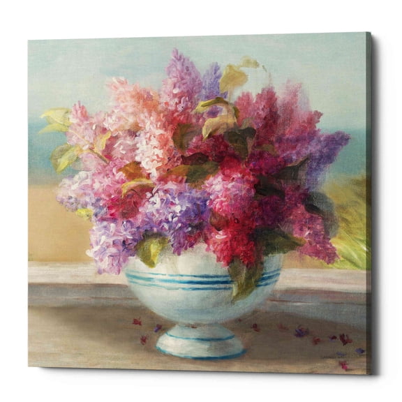 Epic Graffiti 'Seaside Spring Crop II' by Danhui Nai, Canvas Wall Art, 18"x18"