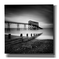 Epic Graffiti 'Selsey Lifeboat Station II' by Nina Papiorek, Canvas Wall Art, 18"x18"