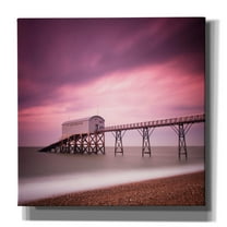 Epic Graffiti 'Selsey Lifeboat Station' by Nina Papiorek, Canvas Wall Art, 18"x18"