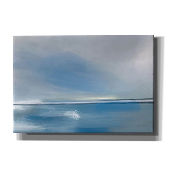 Epic Graffiti 'Shining Sea' by Mercedes Lopez Charro Canvas Wall Art, 26" x 18"