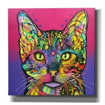 Epic Graffiti 'Shiva' by Dean Russo, Giclee Canvas Wall Art, 26"x26"