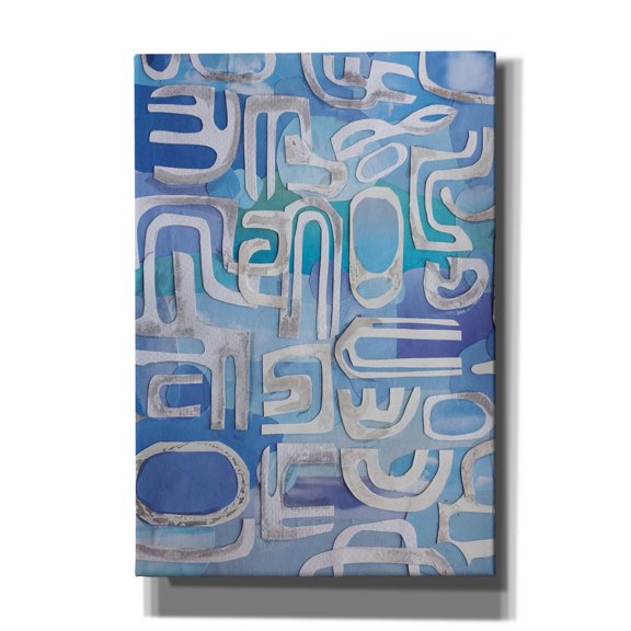 Epic Graffiti 'Siesta Key'  by Coco Good Canvas Wall Art, 18" x 26"