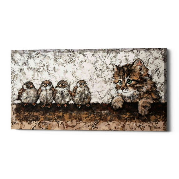 Epic Graffiti 'Siesta' by Alexander Gunin, Canvas Wall Art, 30"x60"
