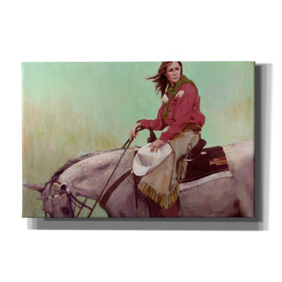 Epic Graffiti 'Silence' by J. E. Knauf, Canvas Wall Art, 18"x12"