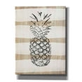thumbnail image 1 of Epic Graffiti 'Simple Stripes Pineapple' by Linda Woods, Canvas Wall Art, 18"x26", 1 of 3