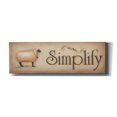thumbnail image 1 of Epic Graffiti 'Simplify' by Pam Britton, Canvas Wall Art, 60"x20", 1 of 2