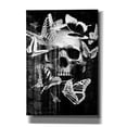 thumbnail image 1 of Epic Graffiti 'Skull Butterfly Crown' by GraphINC, Giclee Canvas Wall Art, 18"x26", 1 of 2