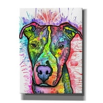 Epic Graffiti 'Snoopy' by Dean Russo, Giclee Canvas Wall Art, 40"x54"