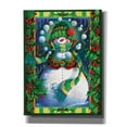 thumbnail image 1 of Epic Graffiti 'Snowman' by David Galchutt, Canvas Wall Art, 12"x16", 1 of 8