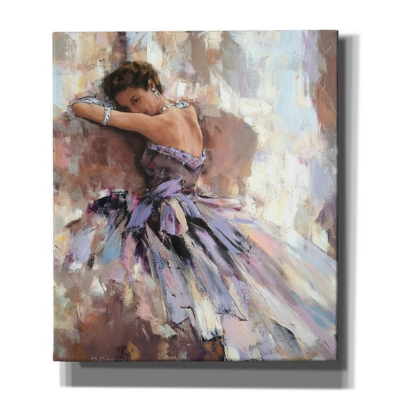 Epic Graffiti 'Soiree' by Alexander Gunin, Canvas Wall Art, 26"x30"