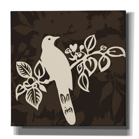 Epic Graffiti ' Song Bird 2' by Incado, Canvas Wall Art, 37"x37"