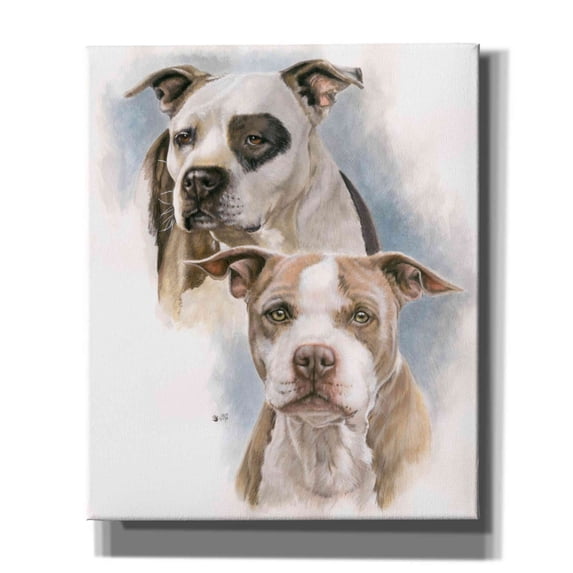 Epic Graffiti 'Sparkle and Buster' by Barbara Keith, Canvas Wall Art, 20"x24"