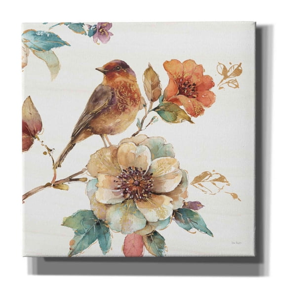 Epic Graffiti 'Spiced Nature II' by Lisa Audit, Canvas Wall Art, 12"x12"