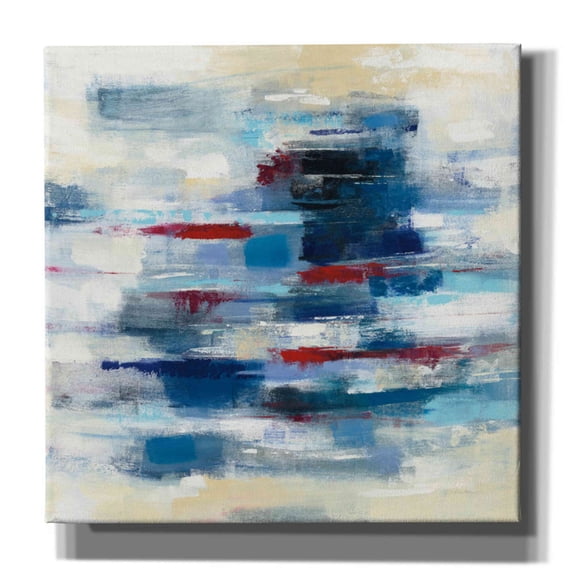 Epic Graffiti 'Spinnaker' by Silvia Vassileva, Canvas Wall Art, 18"x18"