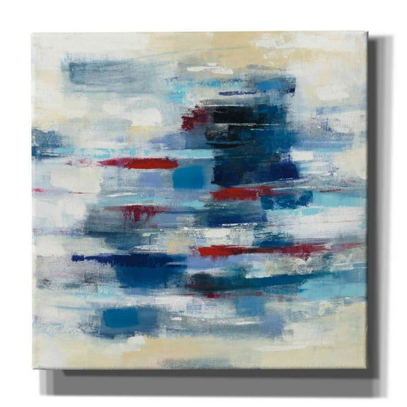 Epic Graffiti 'Spinnaker' by Silvia Vassileva, Canvas Wall Art, 37"x37"