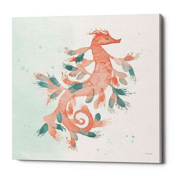 Epic Graffiti 'Splash III' by Elyse DeNeige, Canvas Wall Art, 18"x18"