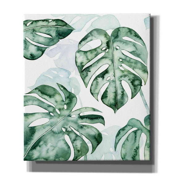 Epic Graffiti 'Split Leaf I' by Grace Popp, Canvas Wall Art, 26"x30"