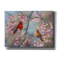 thumbnail image 1 of Epic Graffiti 'Spring Cardinals' by Sarah Davis, Canvas Wall Art, 54"x40", 1 of 8