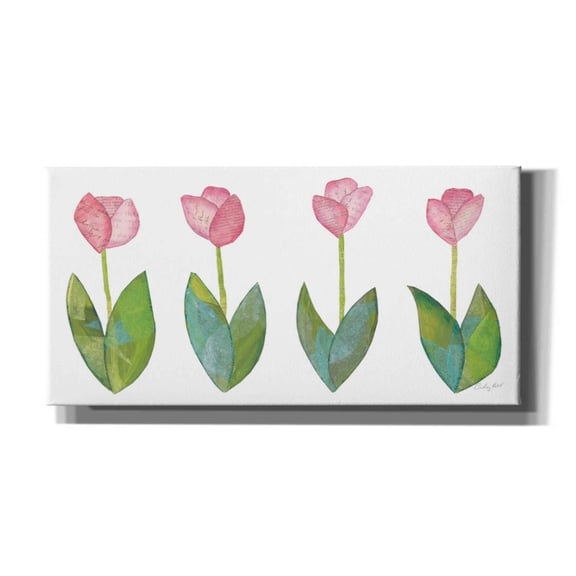 Epic Graffiti 'Spring Has Sprung VIII' by Courtney Prahl, Canvas Wall Art, 24"x12"
