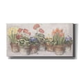 thumbnail image 1 of Epic Graffiti 'Spring In The Greenhouse Neutral' by Carol Rowan, Giclee Canvas Wall Art, 60"x30", 1 of 8