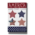 thumbnail image 1 of Epic Graffiti 'Stars of America' by Cindy Jacobs, Giclee Canvas Wall Art, 26"x40", 1 of 8