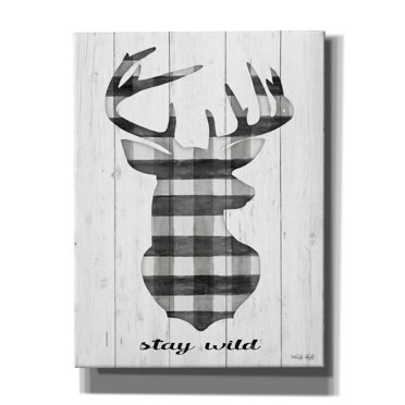 Epic Graffiti 'Stay Wild' by Cindy Jacobs, Canvas Wall Art, 12"x16"