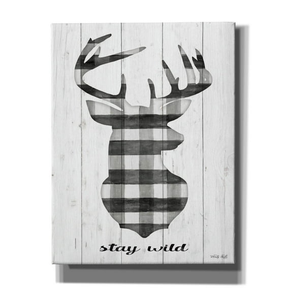 Epic Graffiti 'Stay Wild' by Cindy Jacobs, Canvas Wall Art, 26"x34"