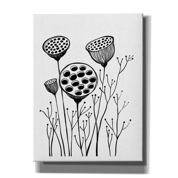 Epic Graffiti 'Stem' by Ishita Banerjee Giclee Canvas Wall Art, 12"x16"