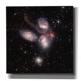 thumbnail image 1 of Epic Graffiti 'Stephan's Quintet 2' by NASA, Canvas Wall Art, 37"x37", 1 of 8