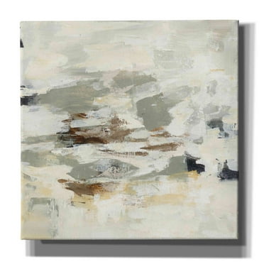 Epic Graffiti 'Steps On Stones II' by Silvia Vassileva, Canvas Wall Art, 18"x18"