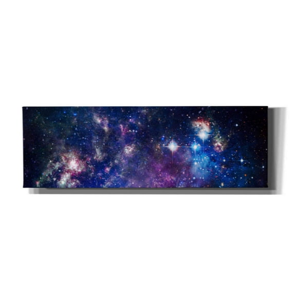 Epic Graffiti 'Sublime Galaxy' by Epic Portfolio, Canvas Wall Art, 60"x20"
