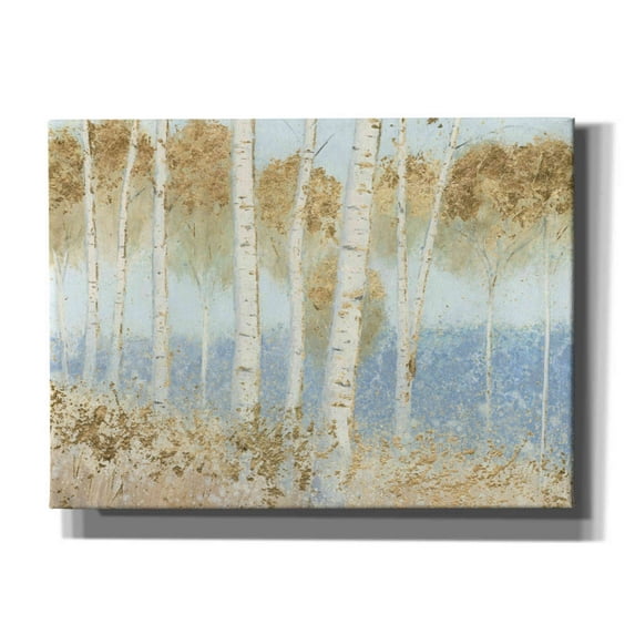Epic Graffiti 'Summer Birches' by James Wiens, Canvas Wall Art, 54"x40"