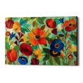 thumbnail image 1 of Epic Graffiti  "Summer Floral V" by Silvia Vassileva, Giclee Canvas Wall Art, 12"x18" 18" x 26", 1 of 2