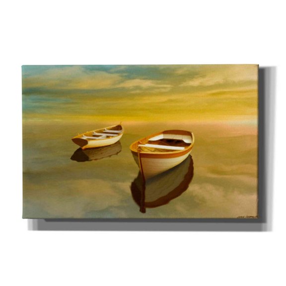 Epic Graffiti 'Summer Sunset ' by Carlos Casamayor, Canvas Wall Art, 40"x26"